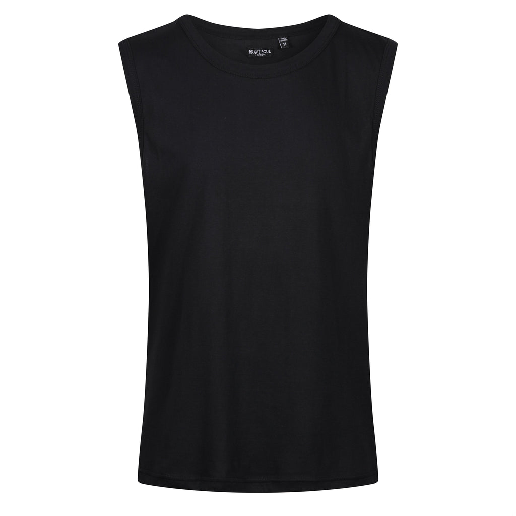 Brave Soul Varga Sleeveless T-Shirt