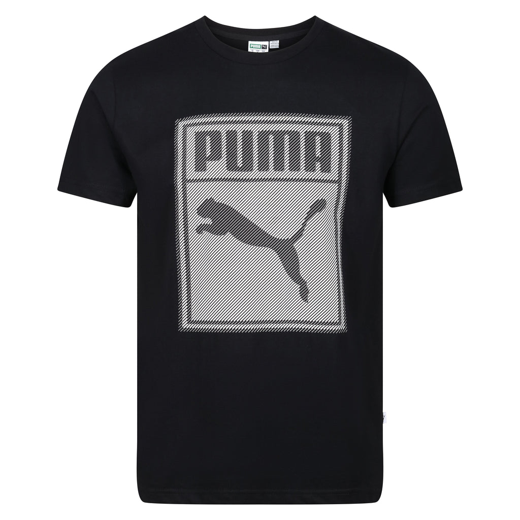 Puma Diagonal Stripe Graphic T-Shirt