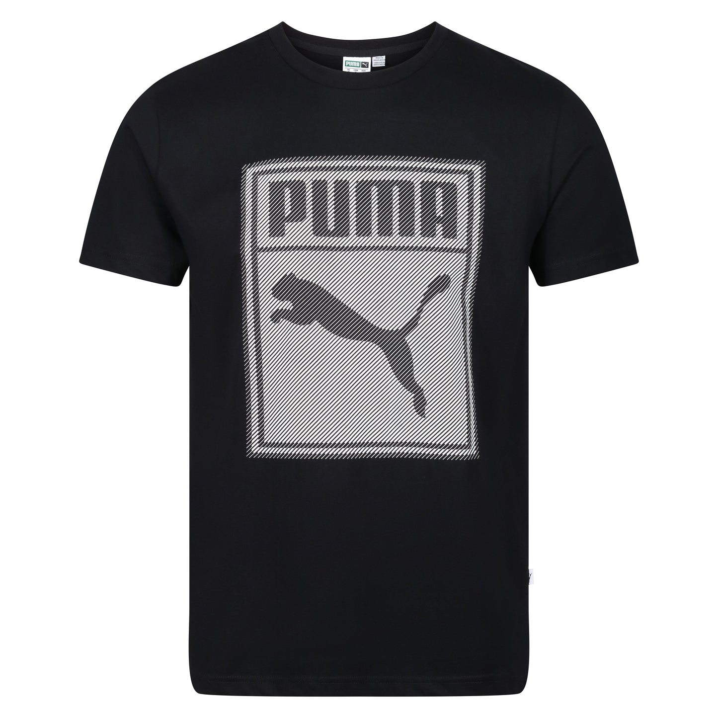 Puma Diagonal Stripe Graphic T-Shirt
