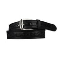 Outback 1.25" Wide Cross Stitch Full Grain Leather Belt