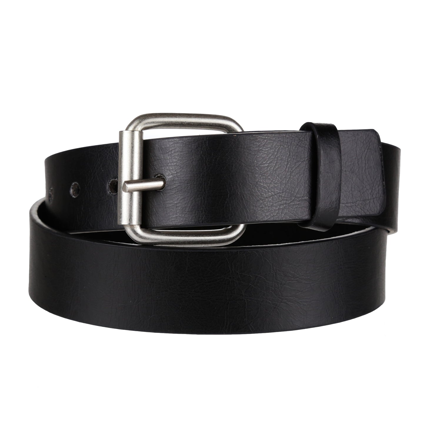 Forest 1.5" Wide Thick Buckle Bonded Leather Belt