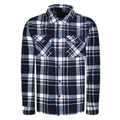 Brave Soul Belfast Check Fleece Overshirt