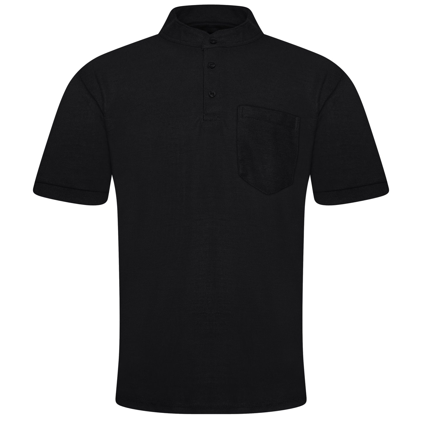 Charles Norton Grandad Collar Polo Shirt