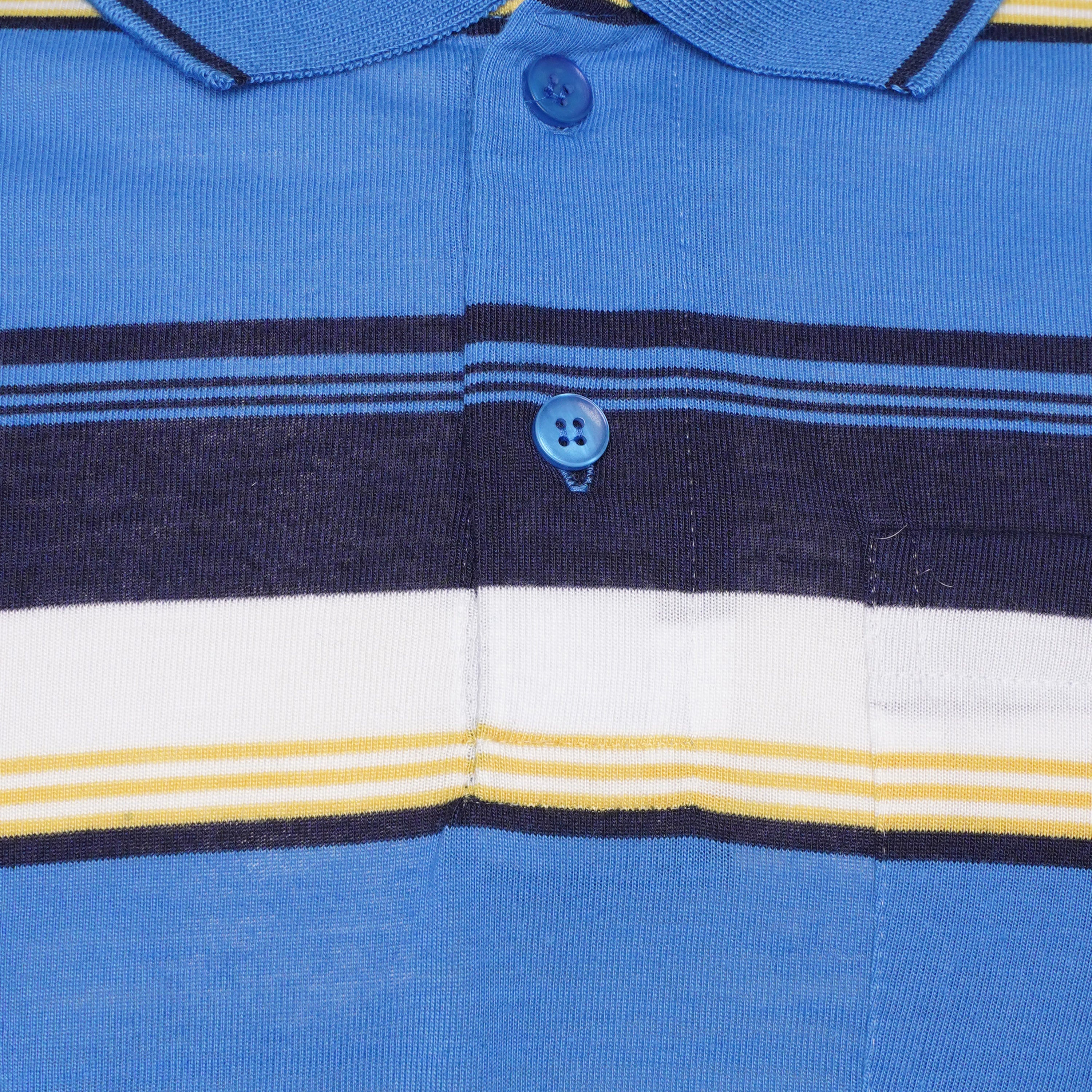 Charles Norton Brenden Striped Polo Shirt