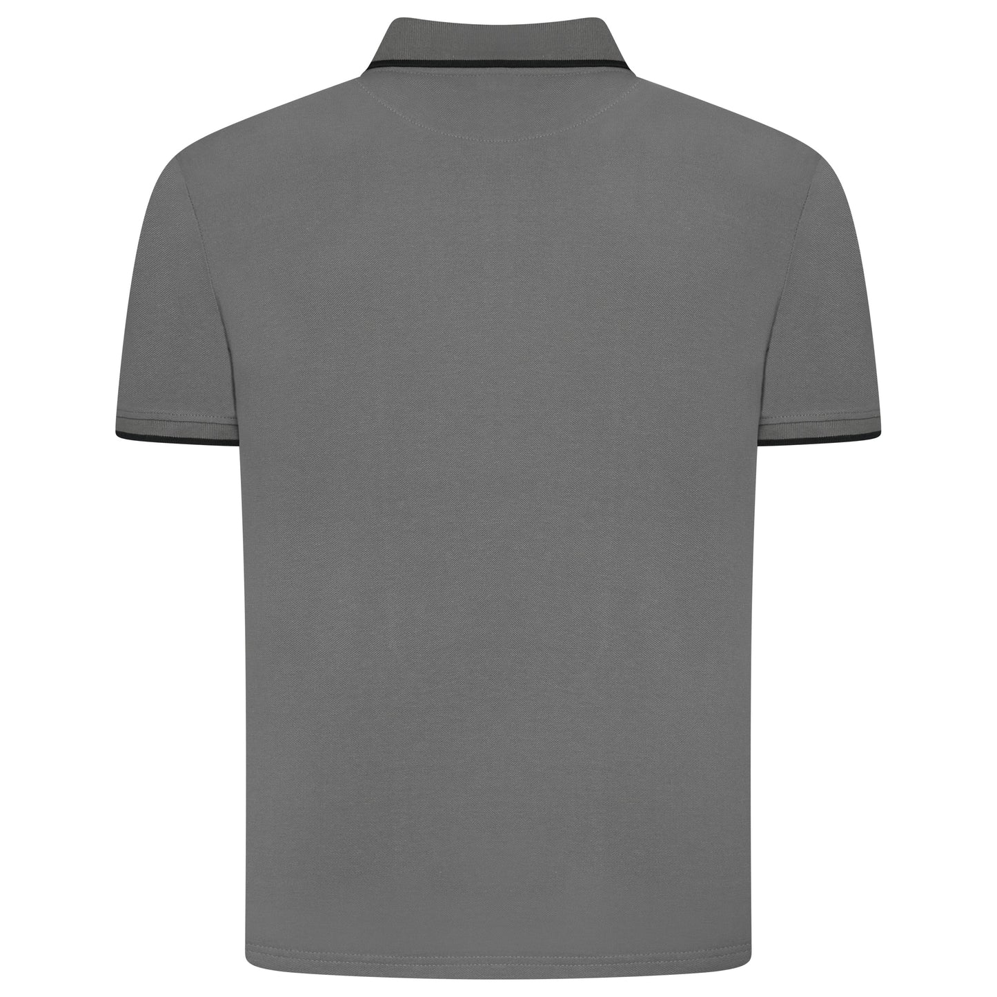 Evryone Contrast Tipped Polo Shirt