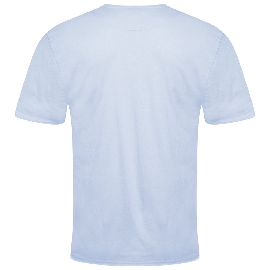 Brave Soul Fresher Raw Edge Cotton T-Shirt