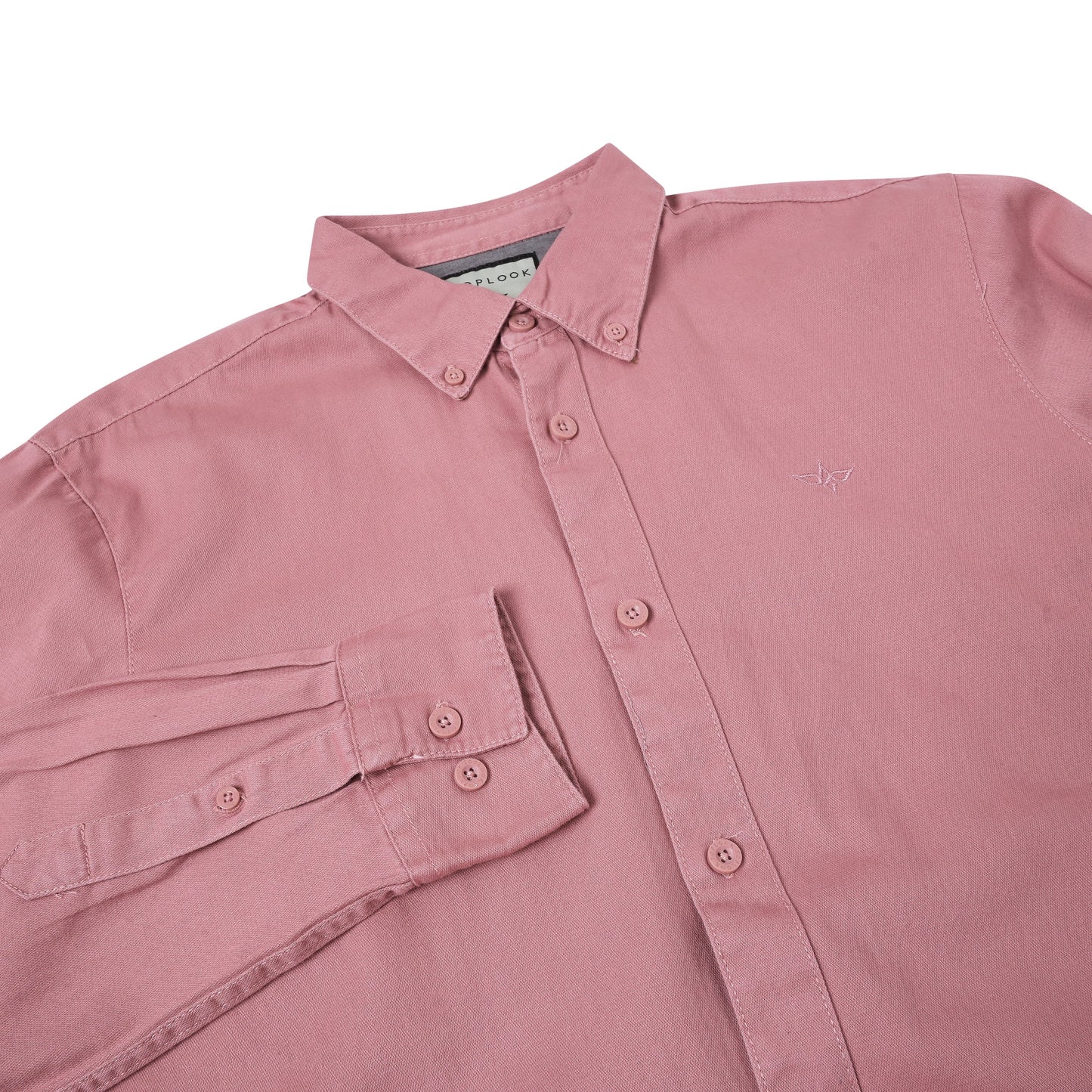 TL London Embroidered Logo Long Sleeve Shirt