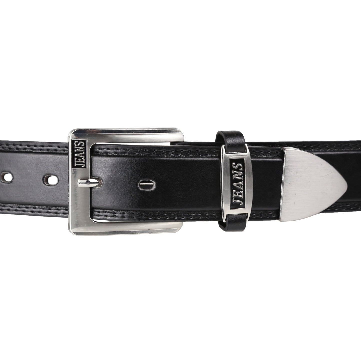 Forest 1.5" Wide Jeans Design Bonded Leather Belt