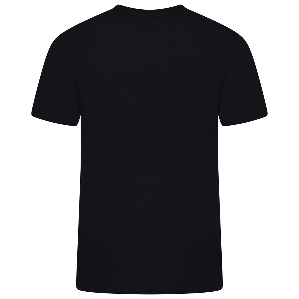 Tommy Hilfiger Flag Embroidery Jersey Crew Neck T-Shirt
