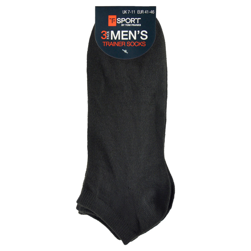 Tom Franks 3 Pairs Trainer Socks
