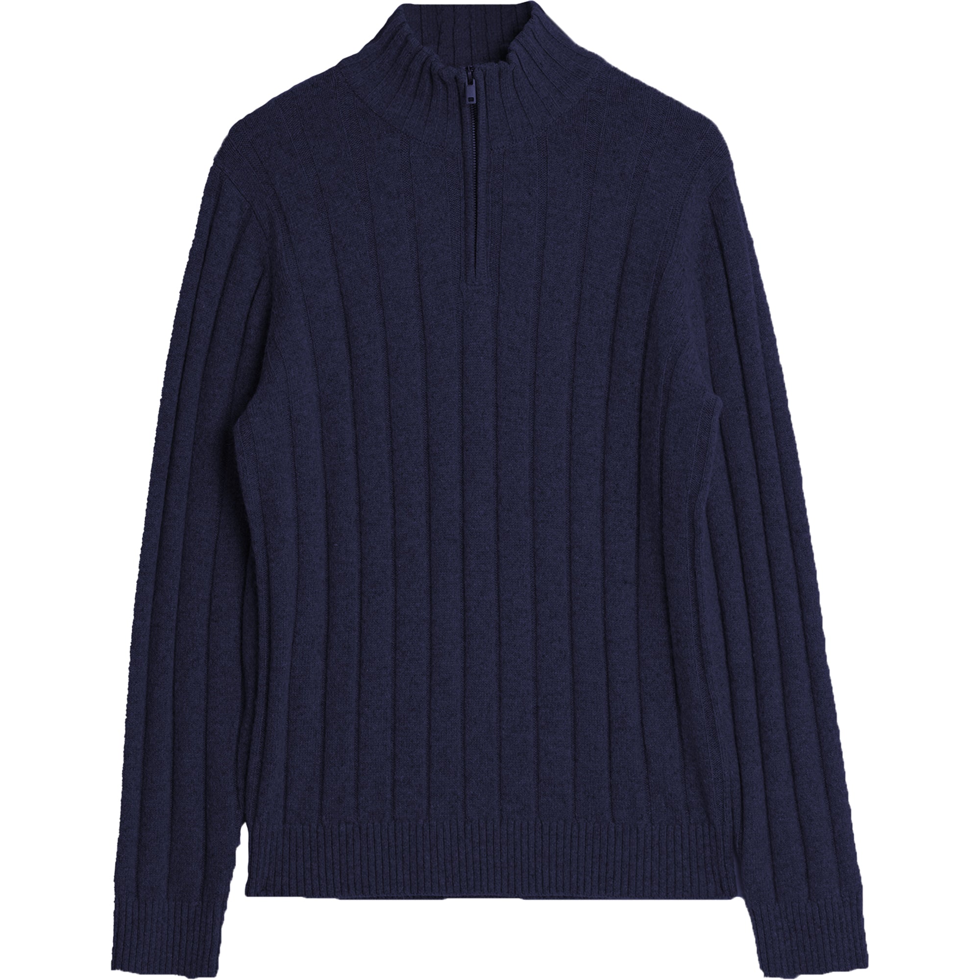 Dressman Wool Blend Quarter Zip Pullover