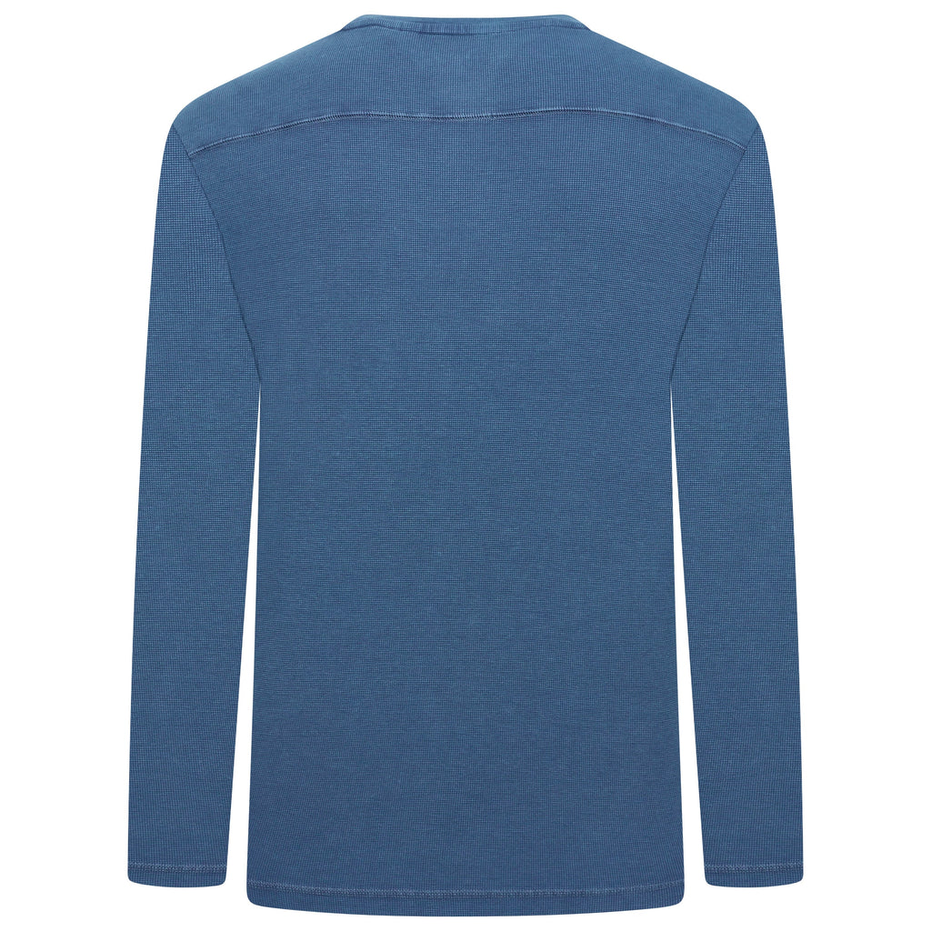 Tom Tompson Thermal Waffle Knit Henley T-Shirt