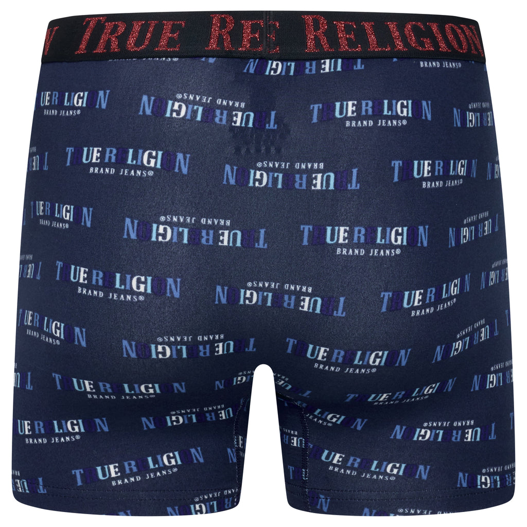 True Religion 4 Pack Fly Front Boxer Briefs