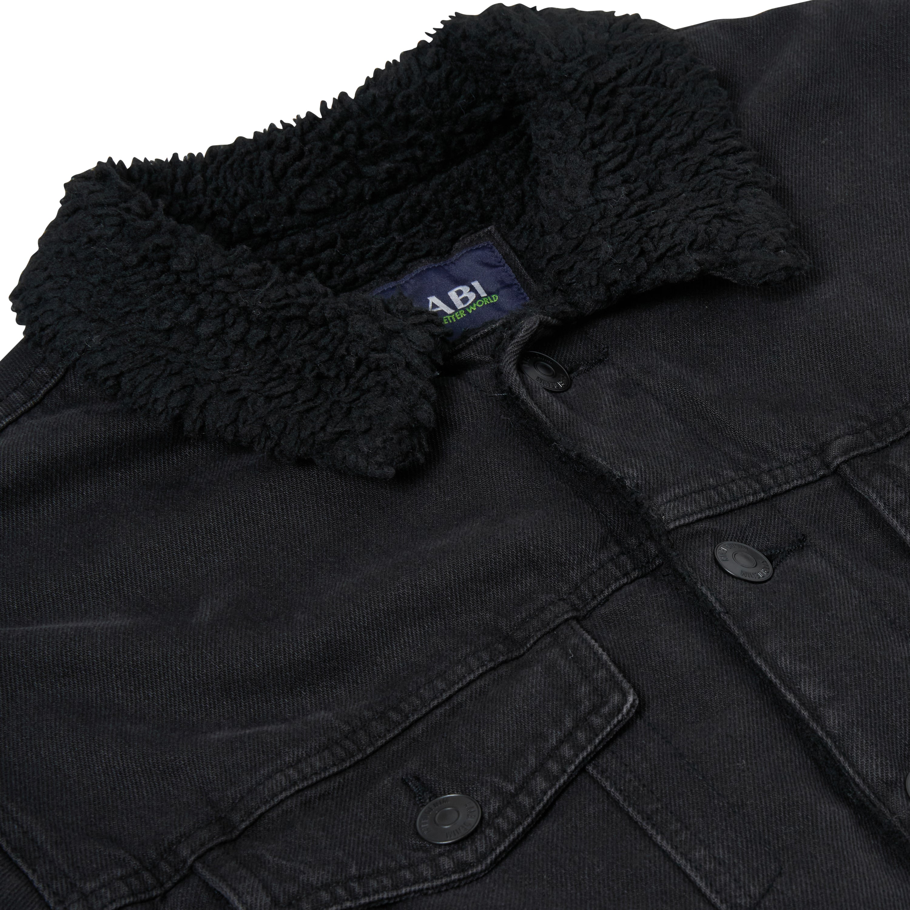 Kiabi Sherpa Fleece Lined Denim Jacket
