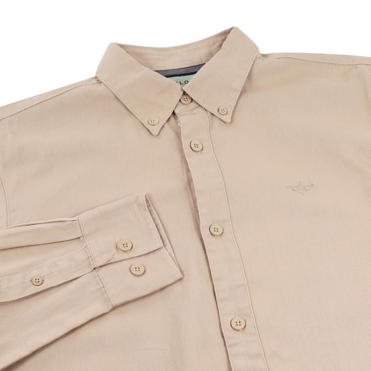 TL London Embroidered Logo Long Sleeve Shirt