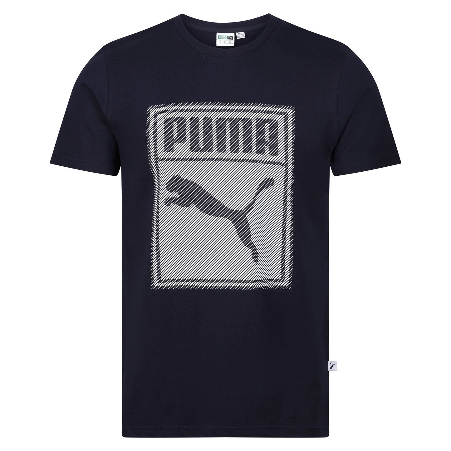 Puma Diagonal Stripe Graphic T-Shirt