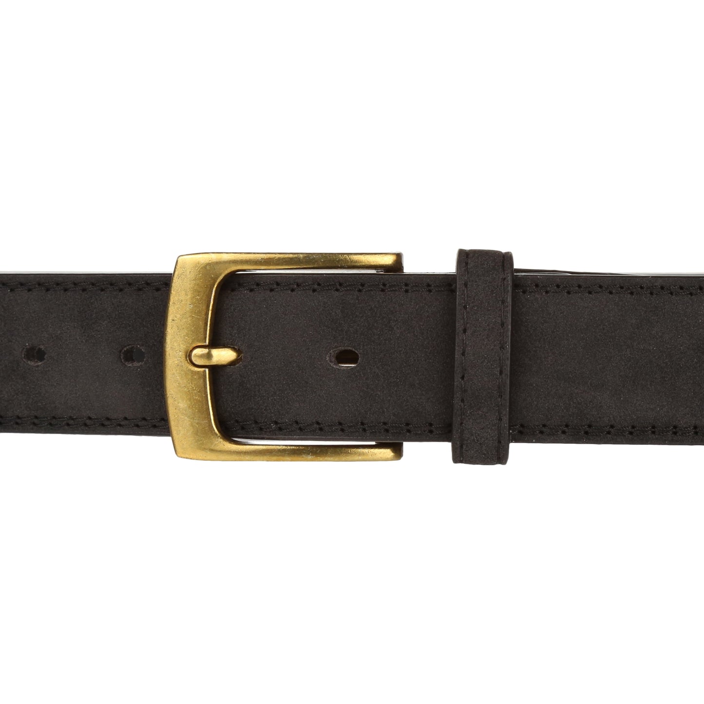 Forest 1.25" Wide Bonded Nubuck Leather Belt