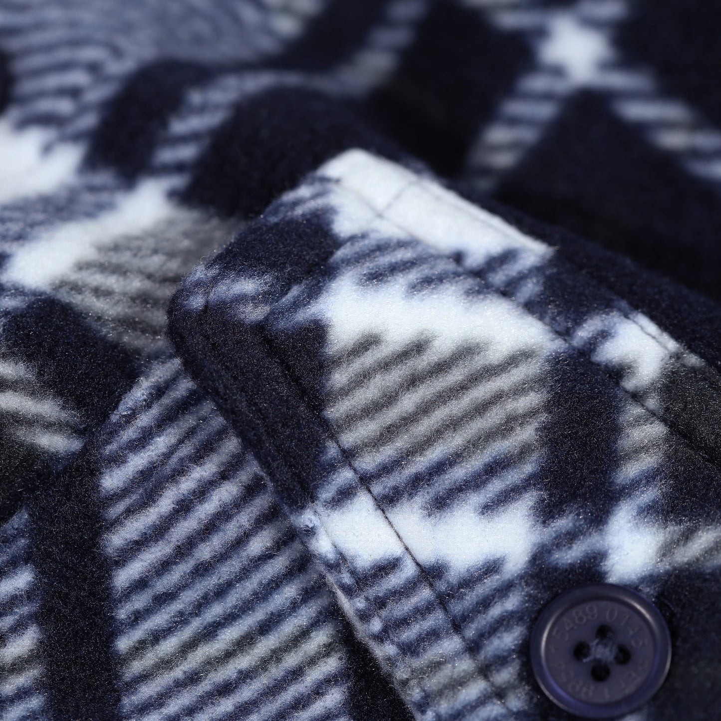 Brave Soul Belfast Check Fleece Overshirt