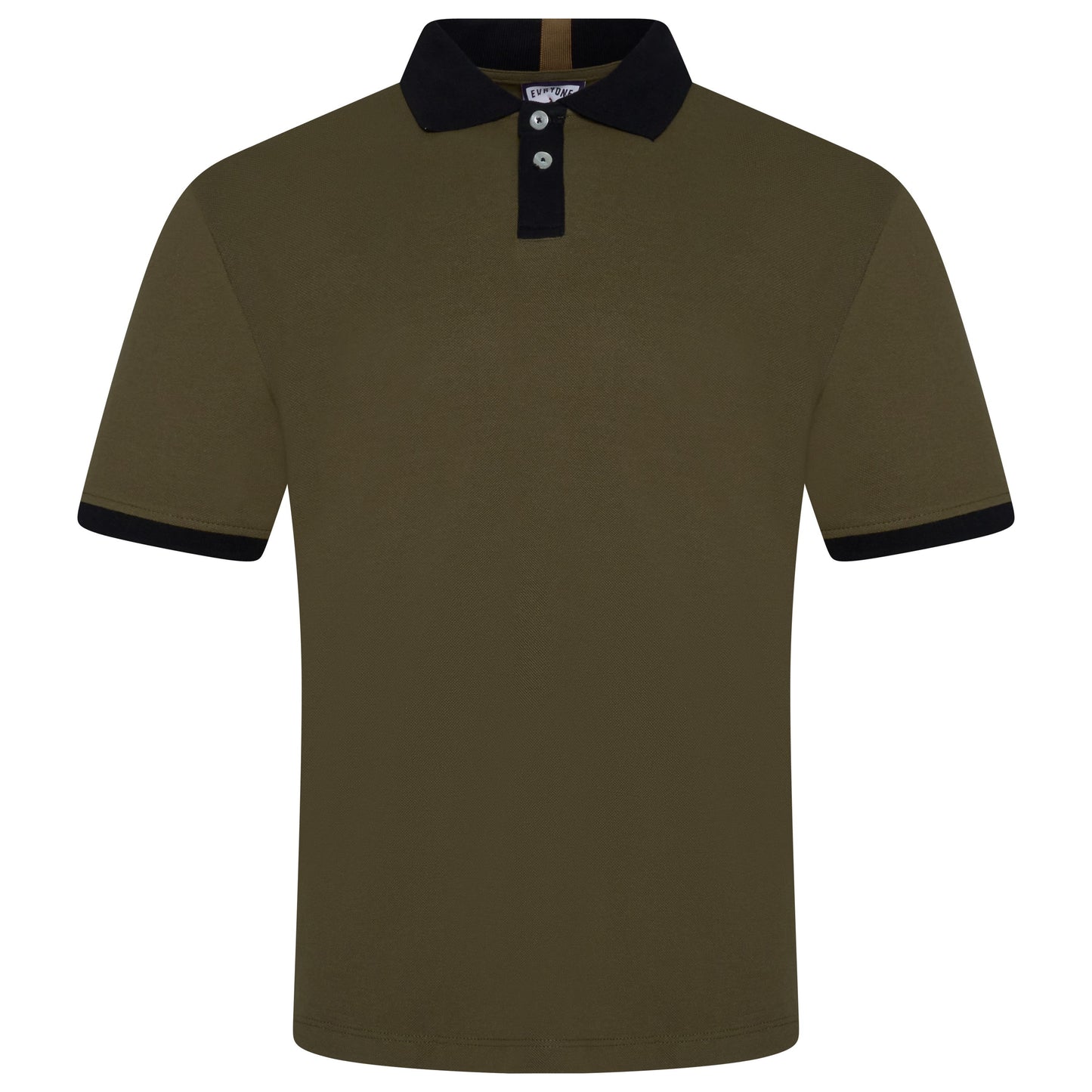 Evryone Contrast Collar Polo Shirt