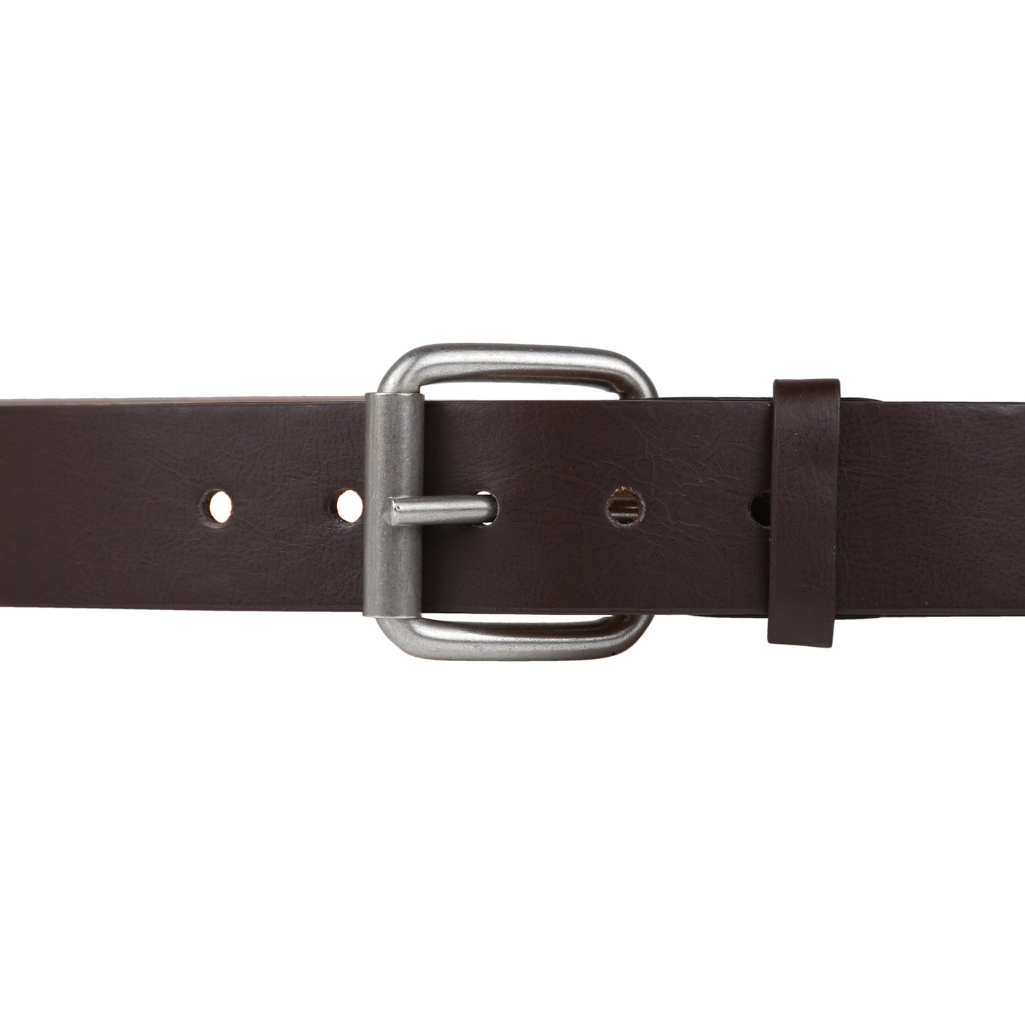 Forest 1.5" Wide Thick Buckle Bonded Leather Belt