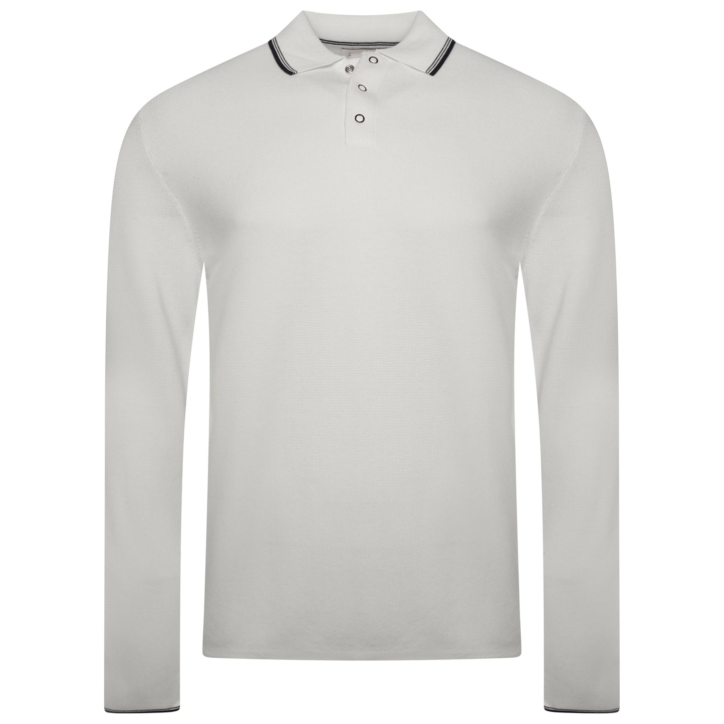 M&S Long Sleeve Cotton Modal Polo Shirt
