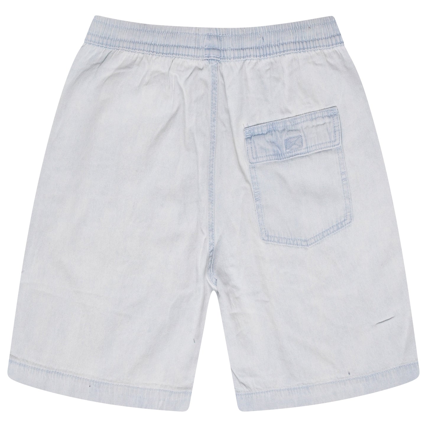 Pull & Bear Elasticated Waist Denim Shorts