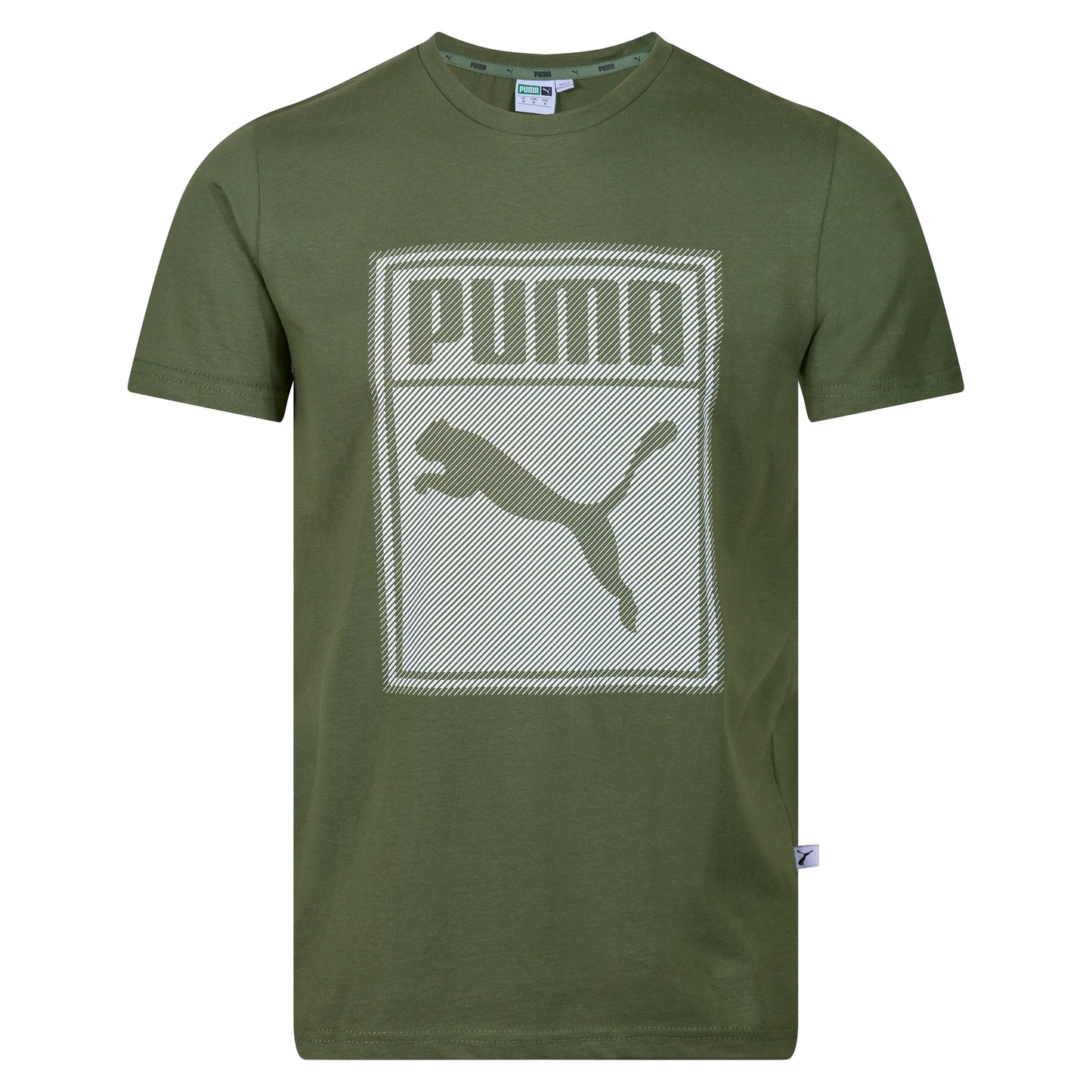 Puma Diagonal Stripe Graphic T-Shirt
