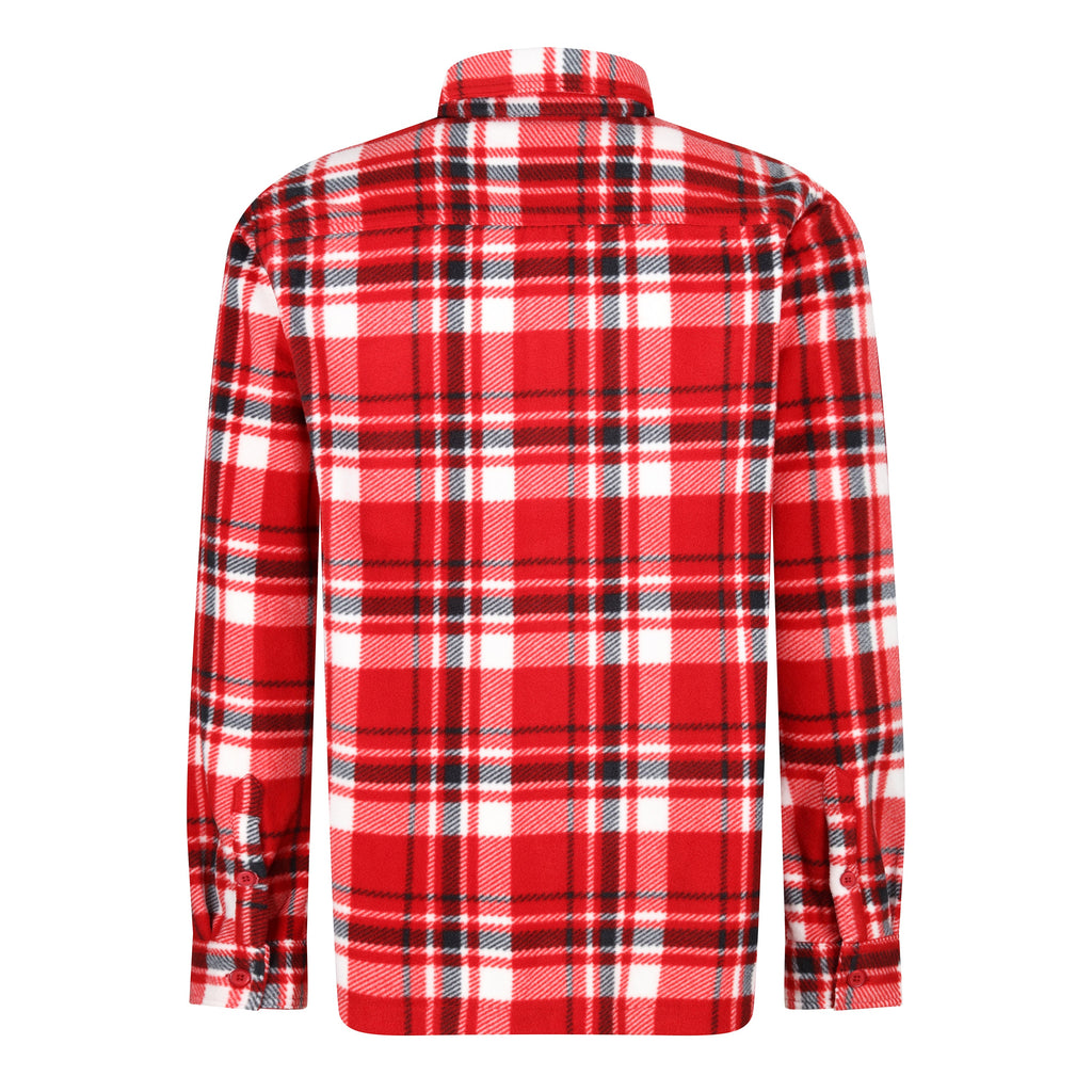 Brave Soul Belfast Check Fleece Overshirt