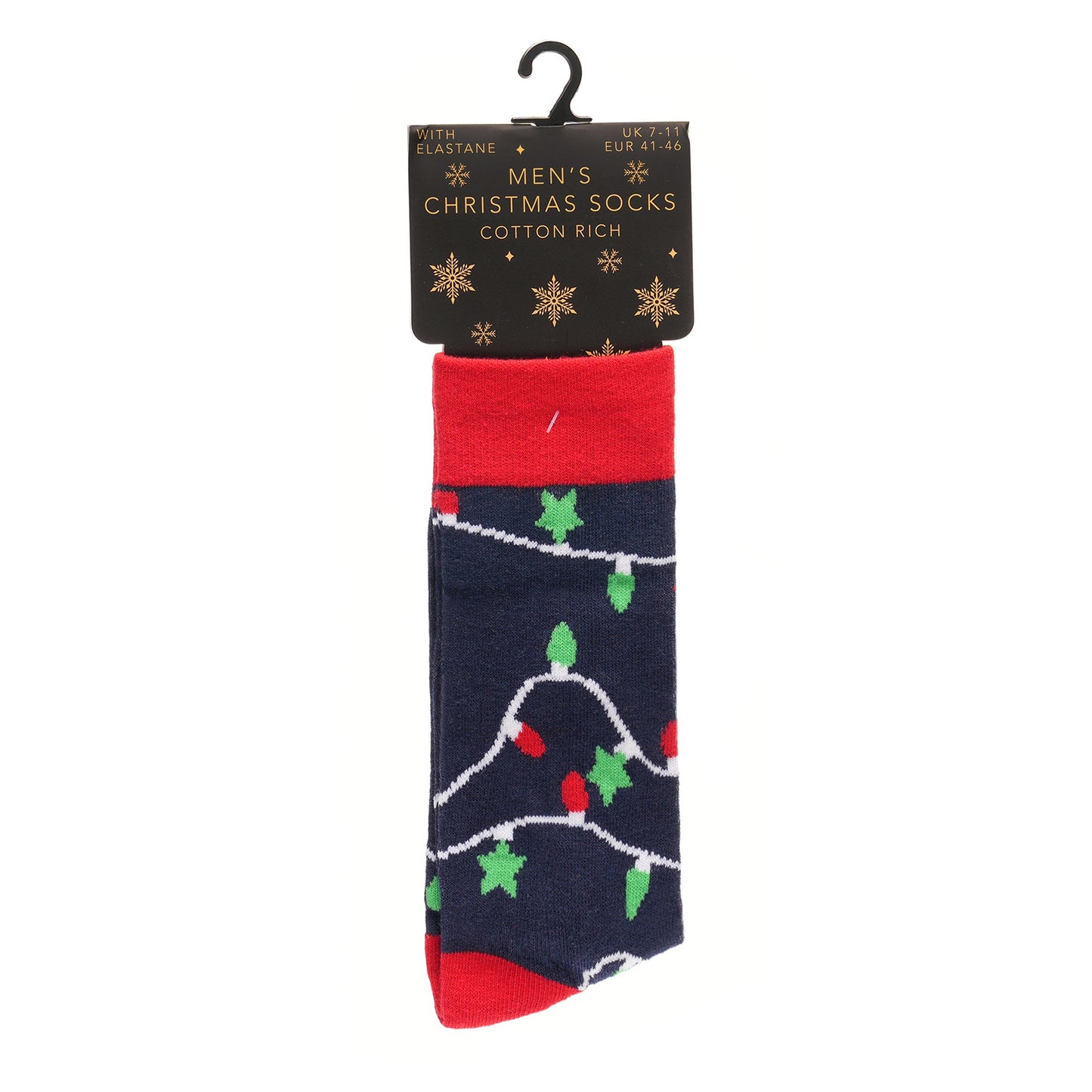 RJM Cotton Rich 1 Pair Christmas Socks