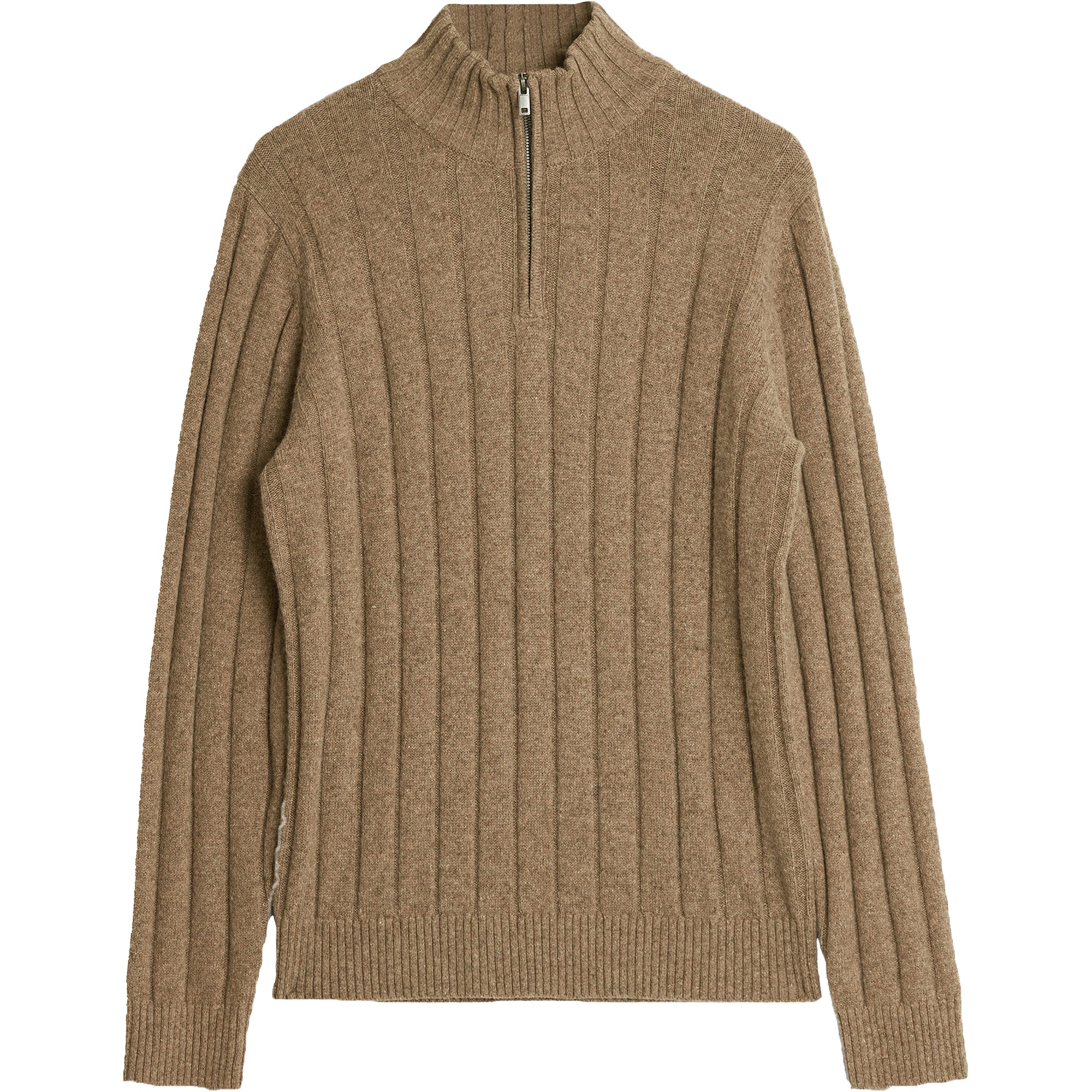 Dressman Wool Blend Quarter Zip Pullover