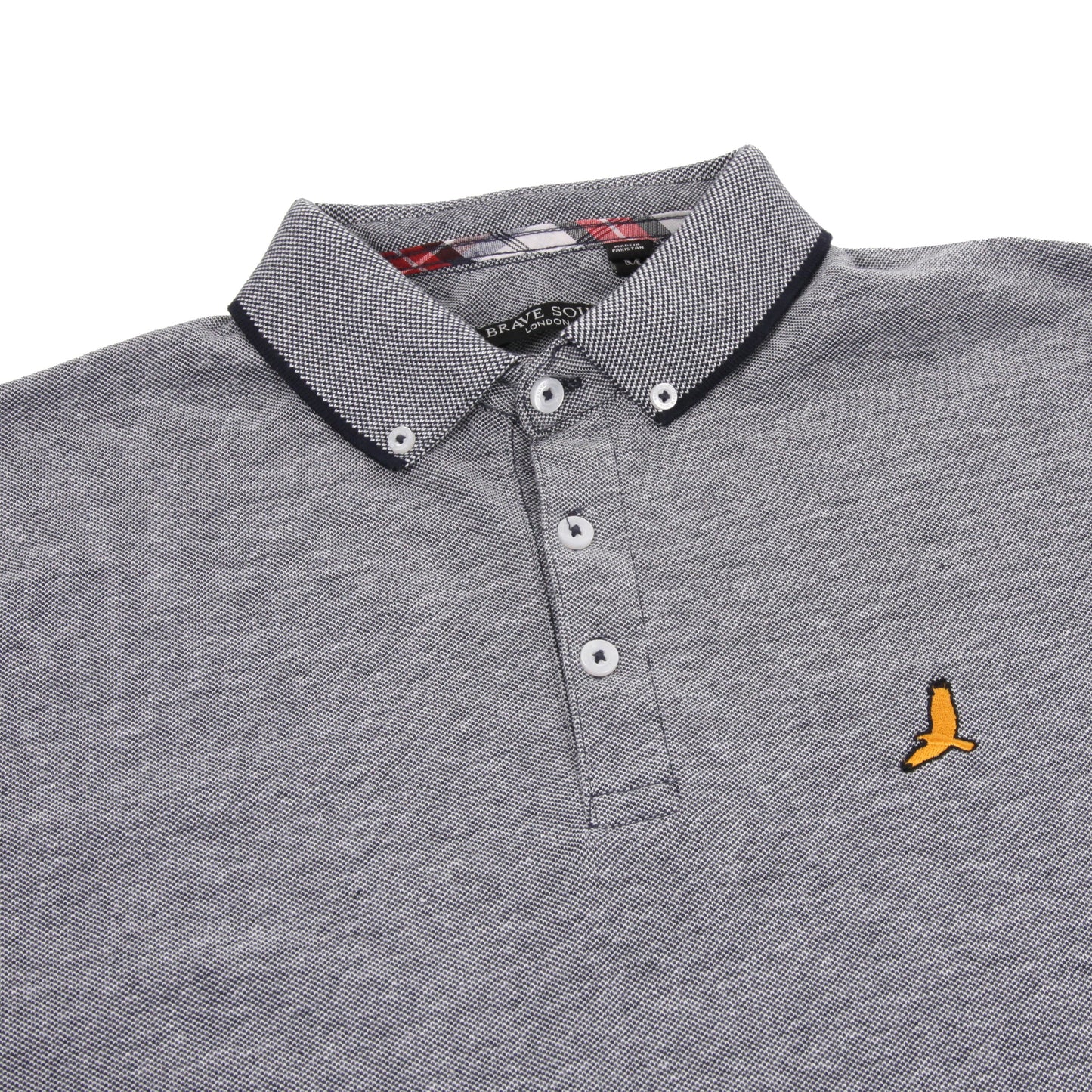 Brave Soul Kubo Pique Polo Shirt