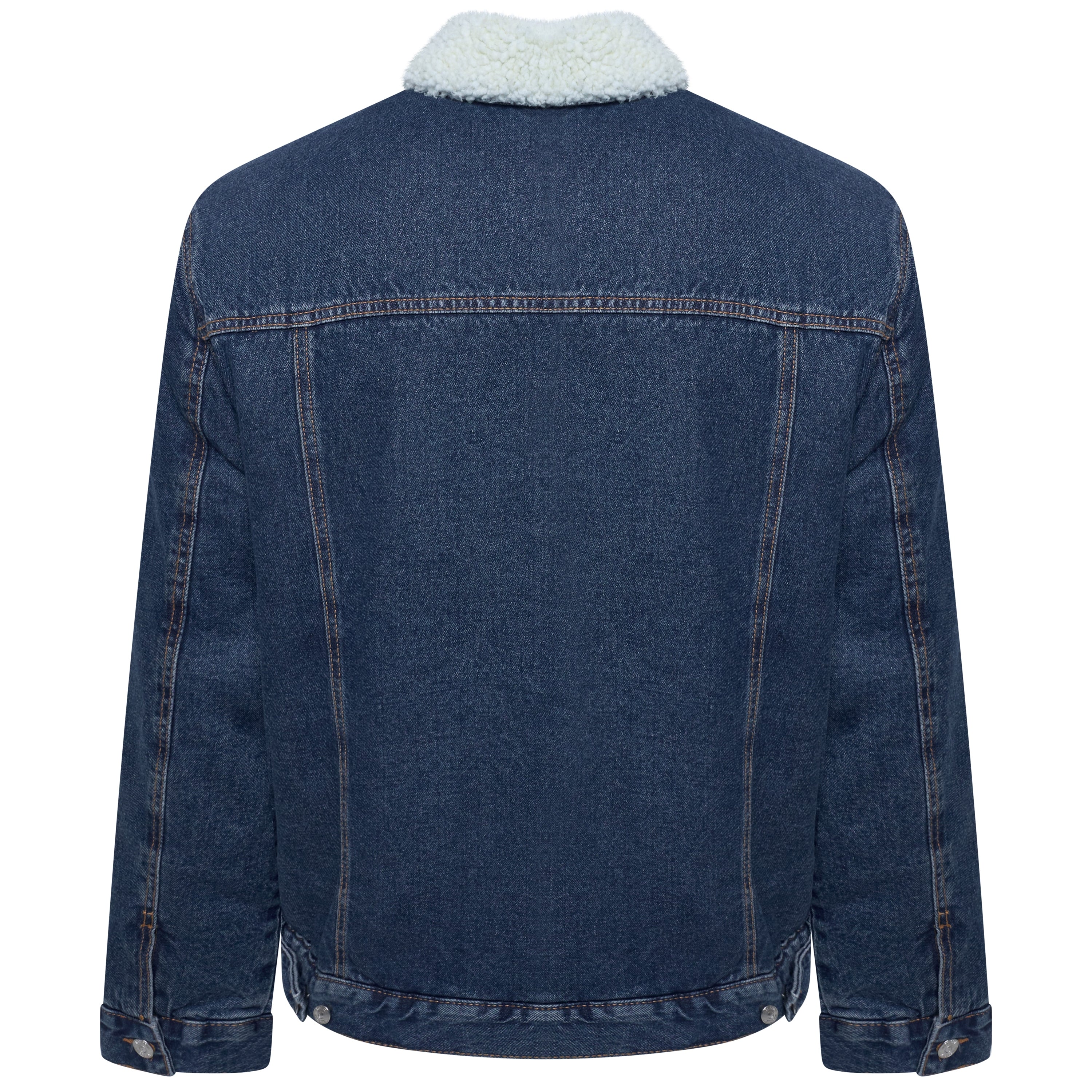 Kiabi Sherpa Fleece Lined Denim Jacket