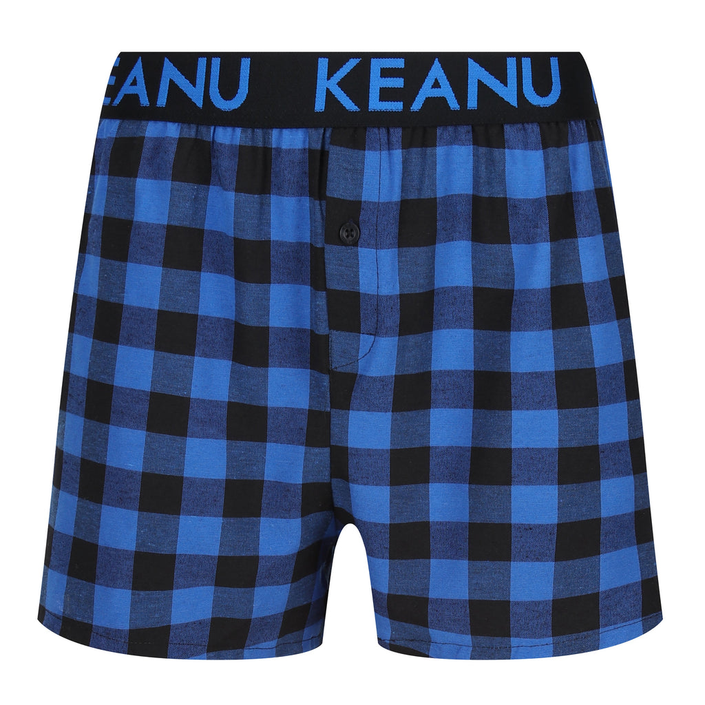KNU 6 Pack Check Boxer Shorts