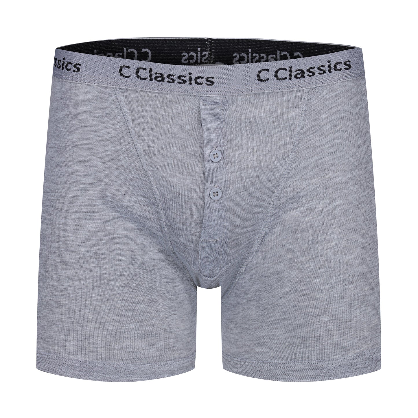C Classics 3 Pack Button Fly Boxer Shorts