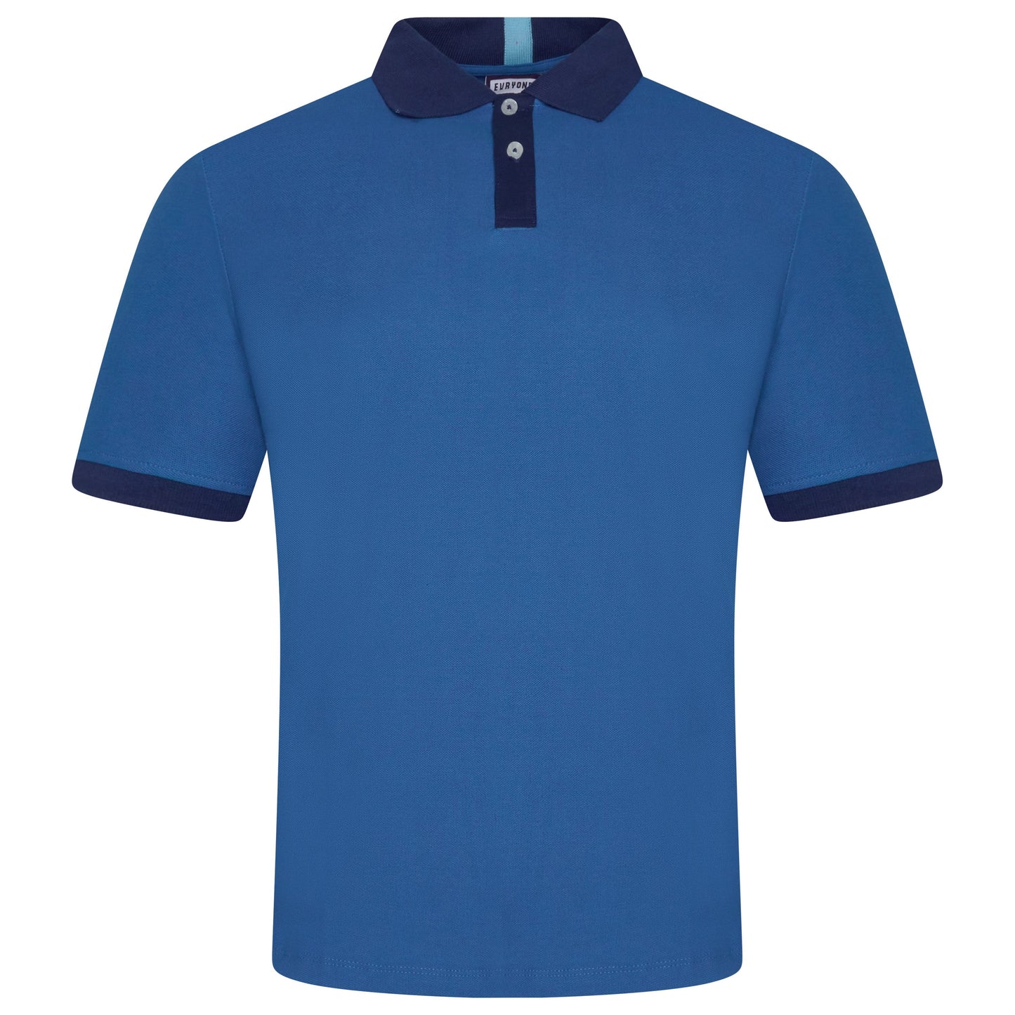 Evryone Contrast Collar Polo Shirt