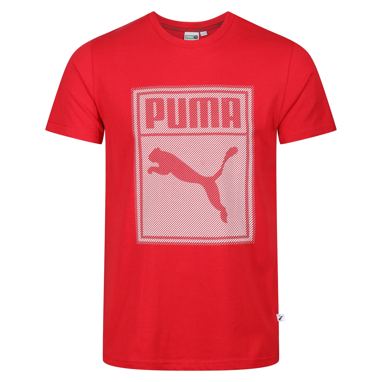 Puma Diagonal Stripe Graphic T-Shirt