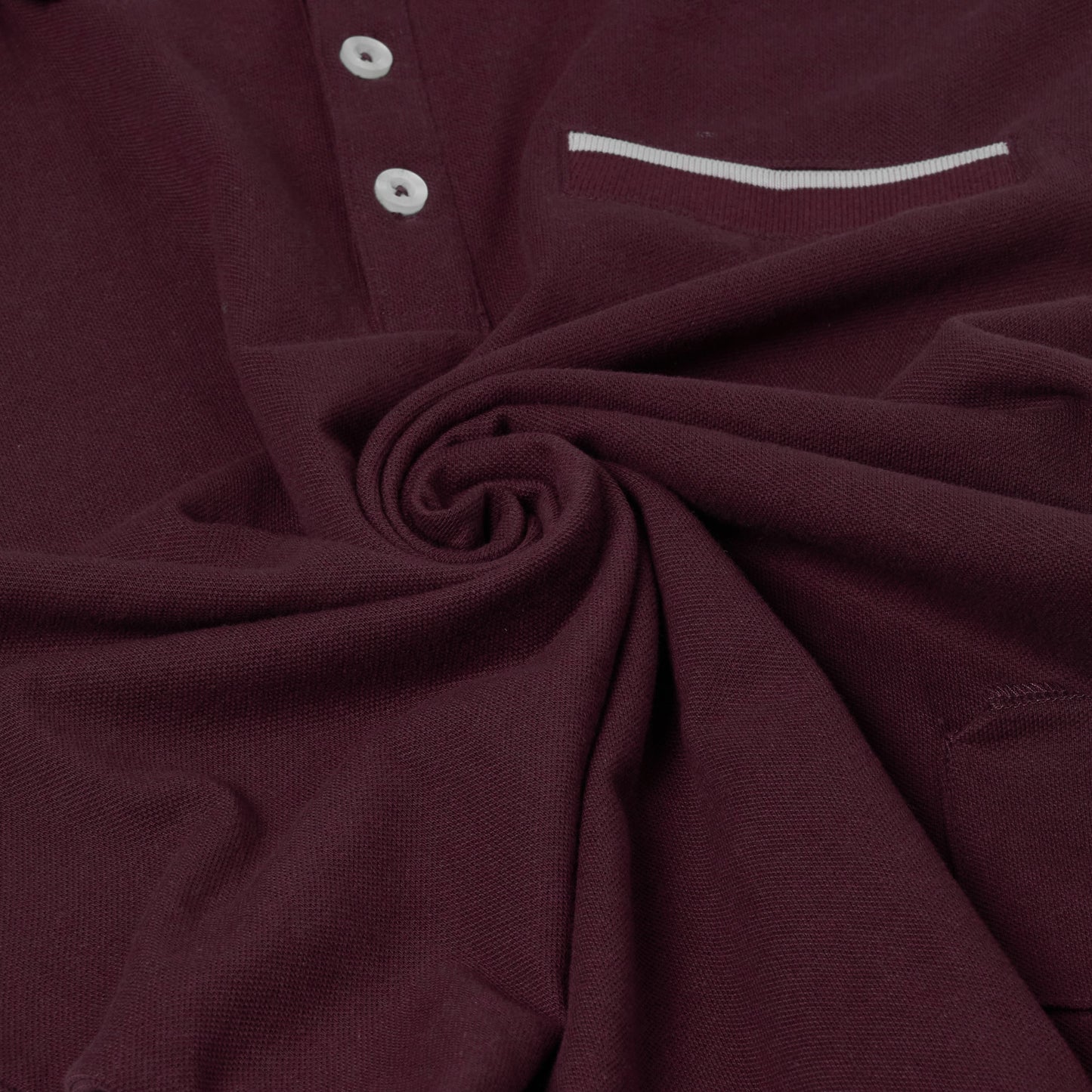 Evryone Contrast Tipped Polo Shirt