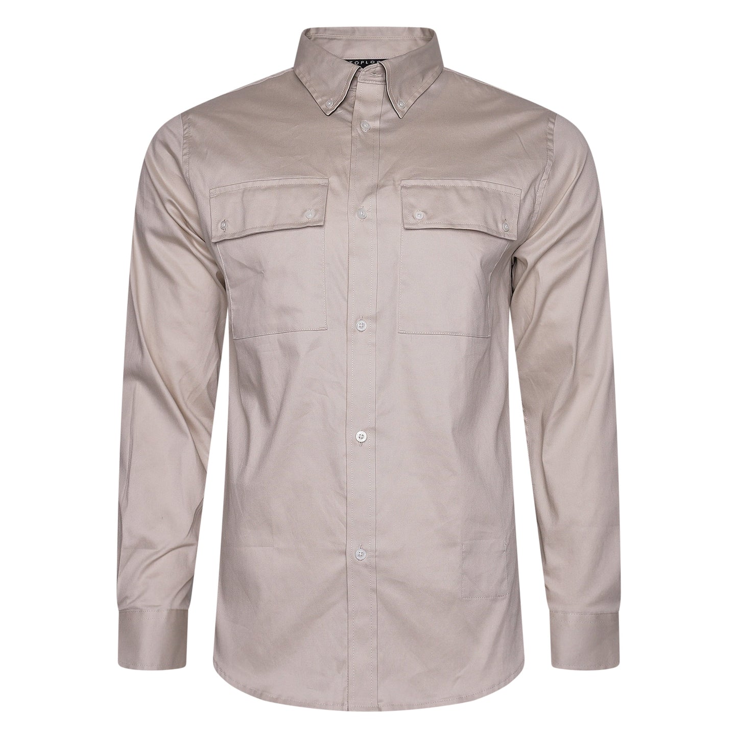 TL London 2 Pocket Long Sleeve Button Down Shirt