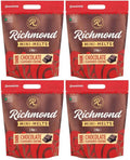 4 x Richmond Mini-Melts Dark Chocolate Flavoured Coating 2.5Kg