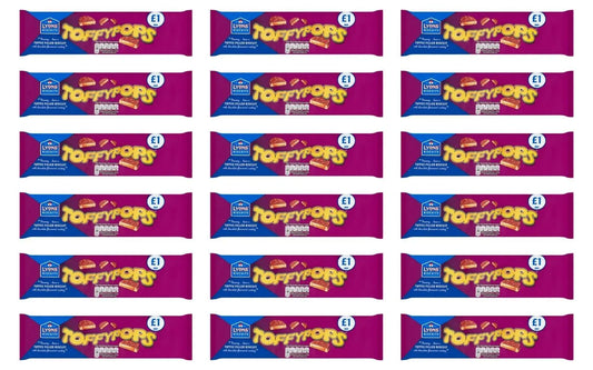 18 x Lyons  Biscuits Toffypops 120G