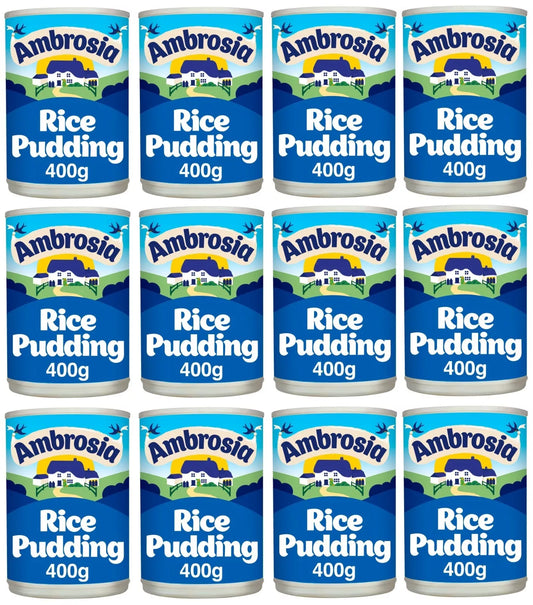 12 x Ambrosia Rice Pudding 400G