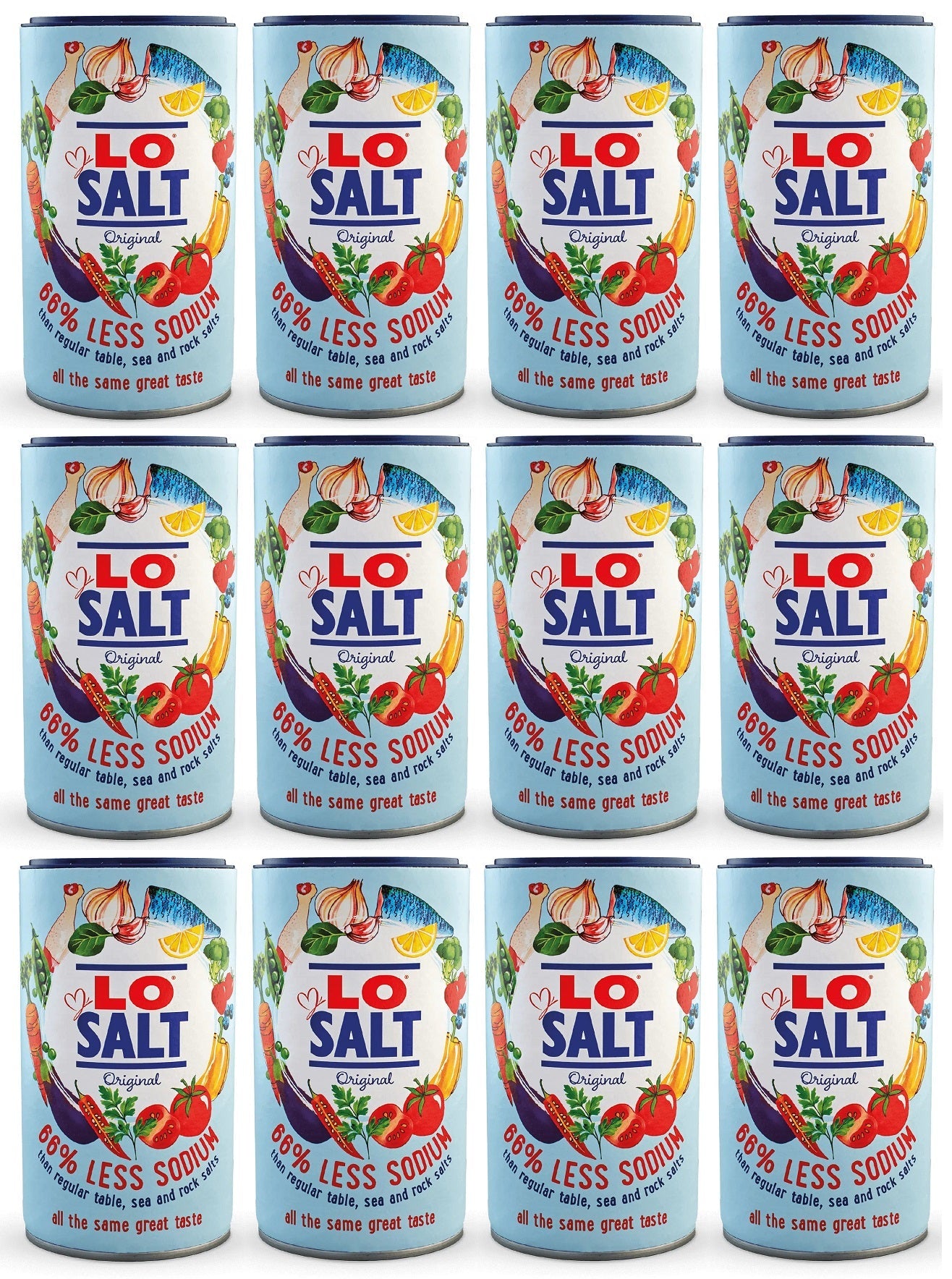 12 x Losalt Original 350G