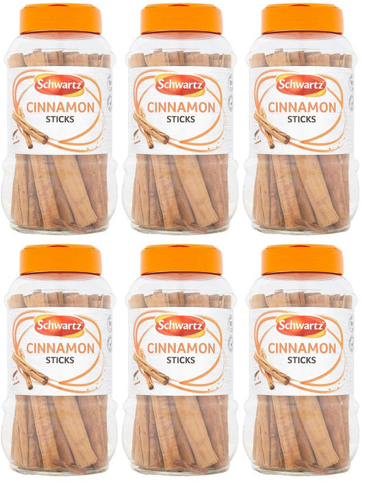 6 x Schwartz Cinnamon Sticks 180G