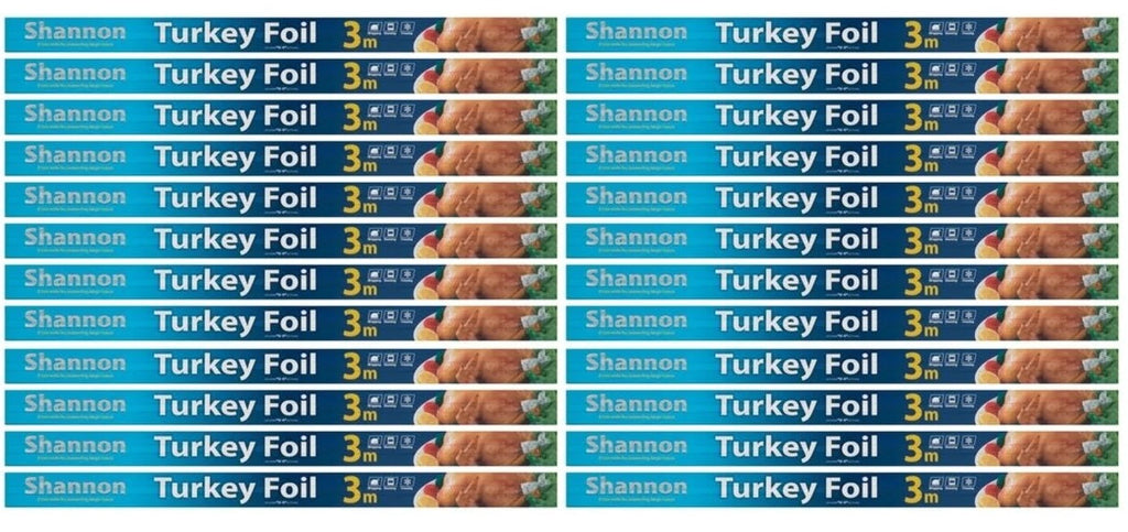 24 x Shannon Turkey Foil 3M