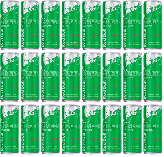 24 x Red Bull The Green Edition Cactus Fruit Energy Drink 250Ml