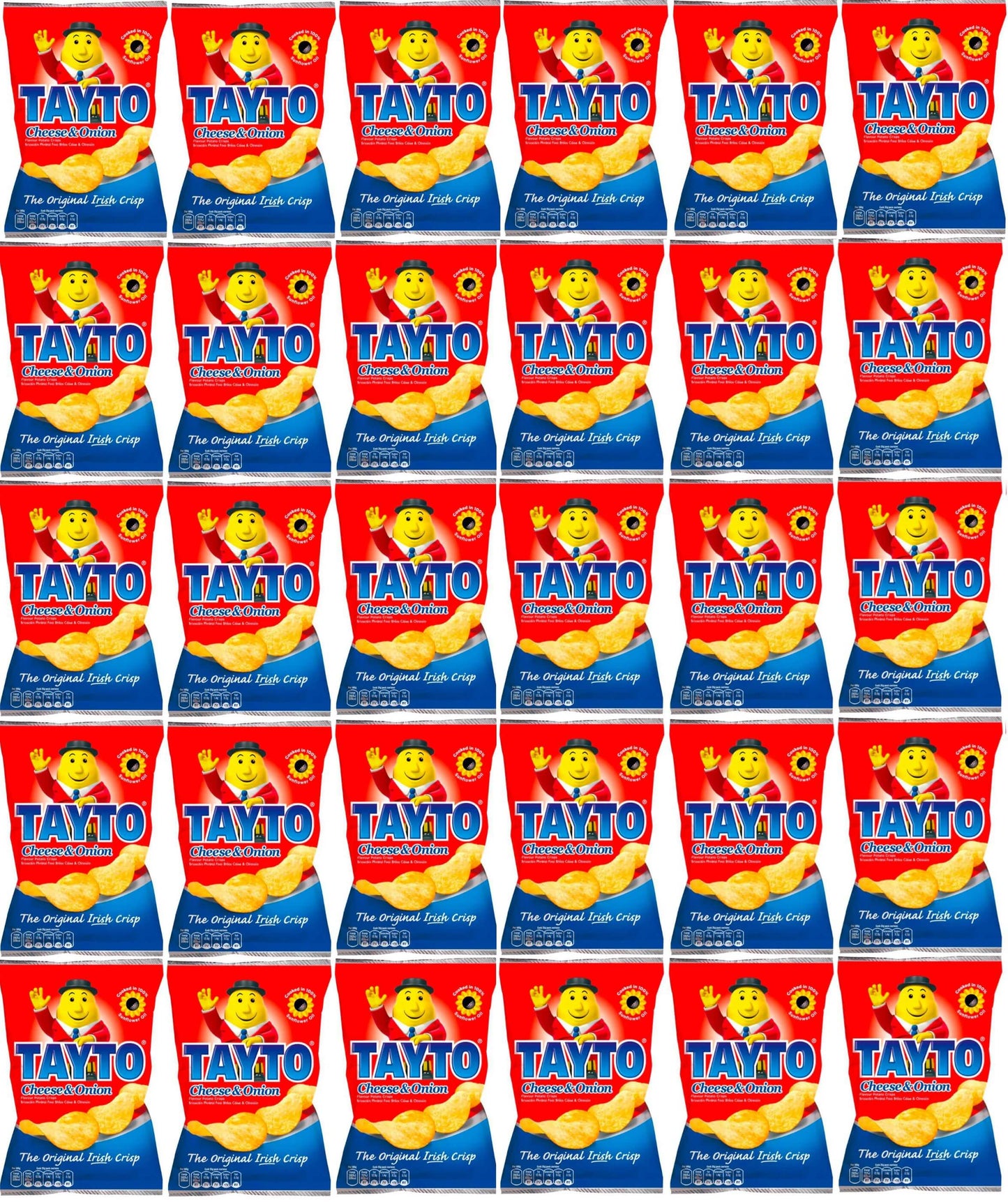 30 x Tayto Cheese & Onion 35g