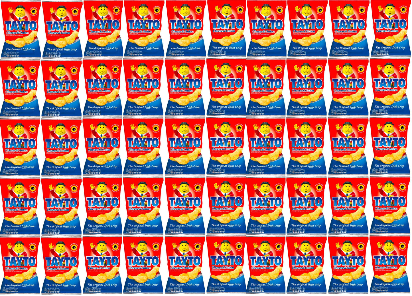 50 x Tayto Cheese & Onion 35g