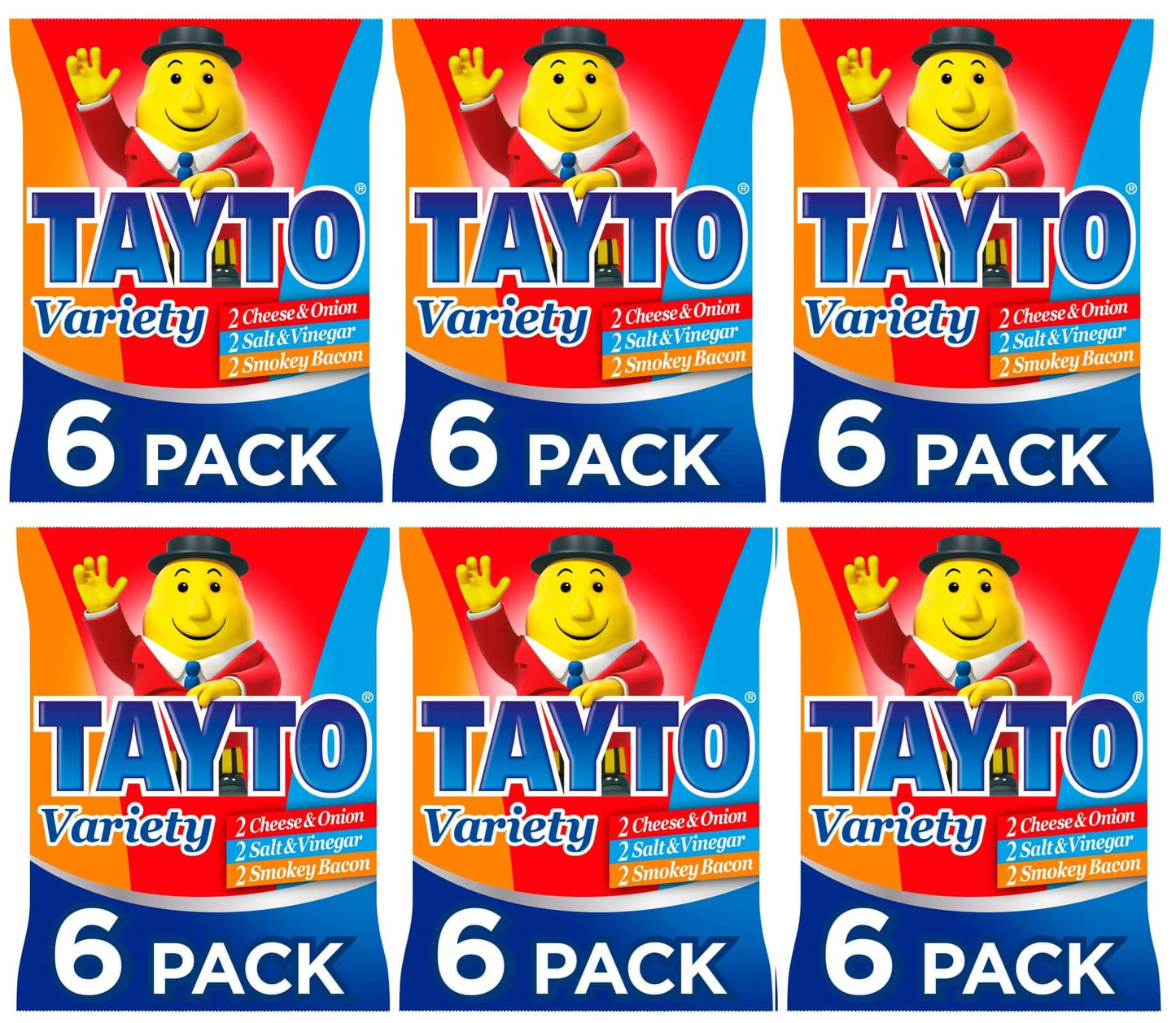 36 x Tayto Variety Pack 25g