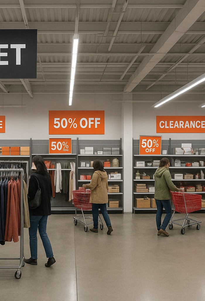 the stock outlet