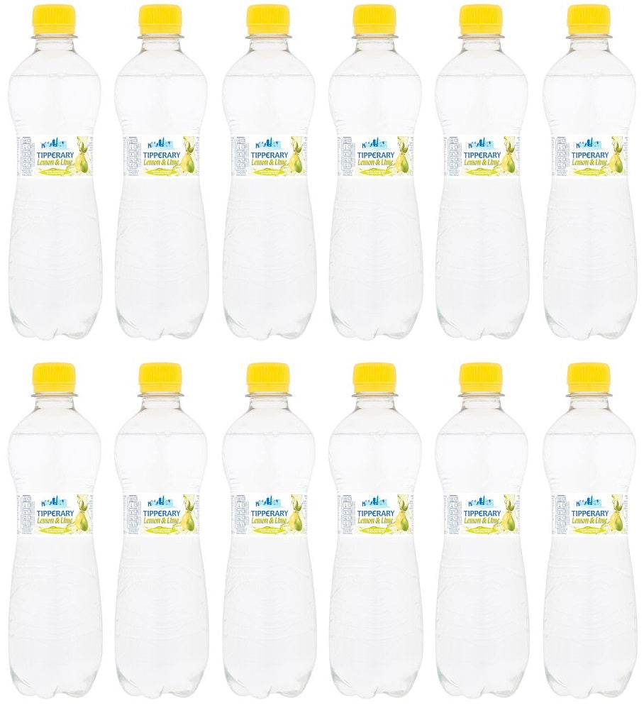 12 x Tipperary Lemon & Lime Flavour Sparkling Water 500Ml